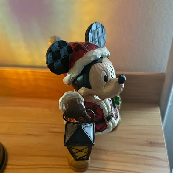 Jim Shore "Spirit Of Christmas" Mickey Mouse - Picture 3 of 7